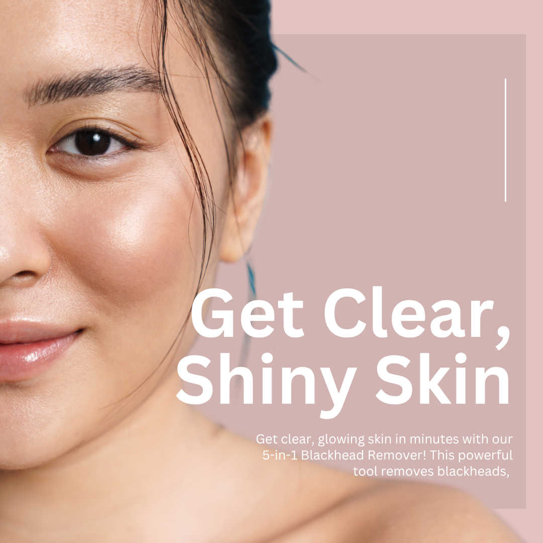 Original 5-in-1 Blackhead remover ❤️ | Multi-Functional | With Rechargeable 🔋