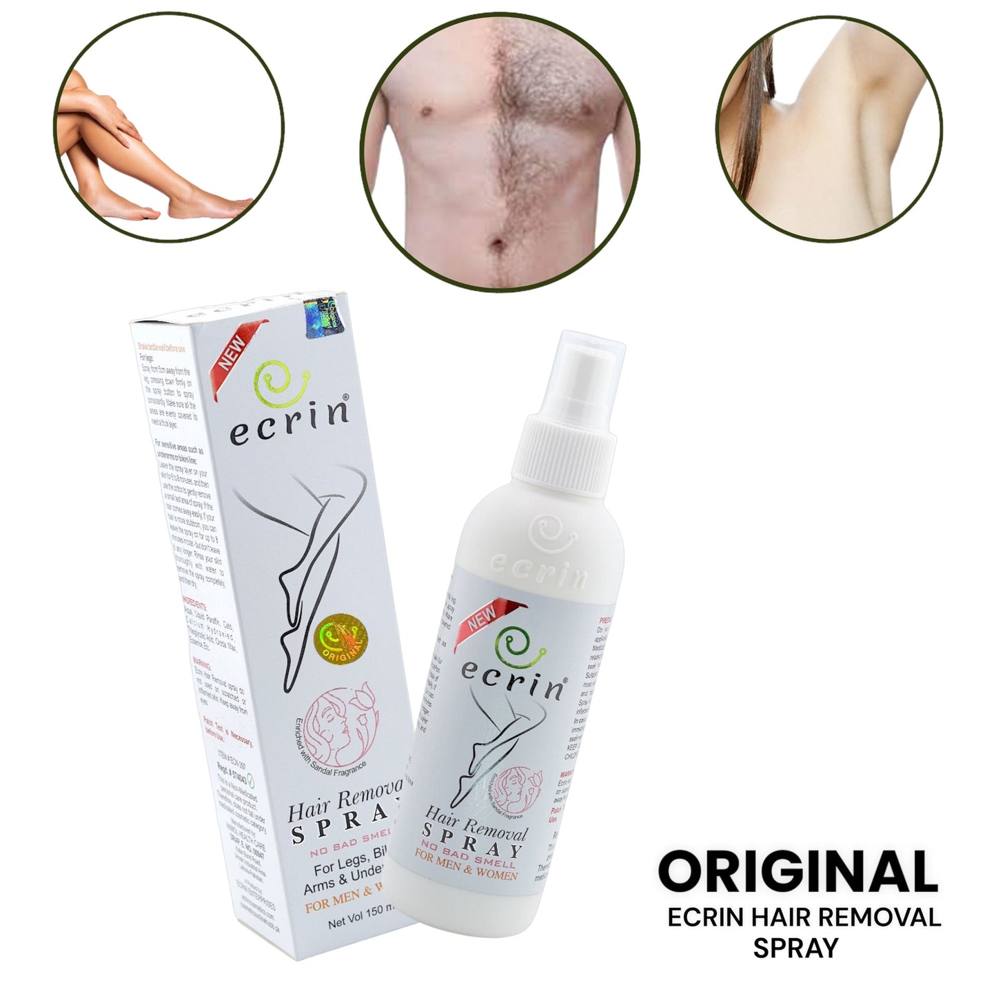 Ecrin Hair Remover Spray – The Original