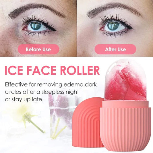 Original Silicone Face Ice Roller – Fresh Glowing Skin! ❤️