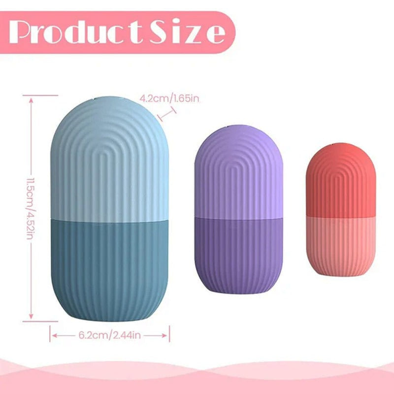 Original Silicone Face Ice Roller – Fresh Glowing Skin! ❤️