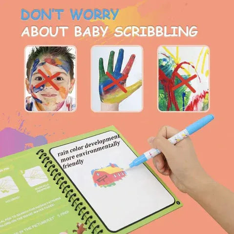 Magic Water Coloring Book | Buy 1 Get 1 FREE ❤️🎁