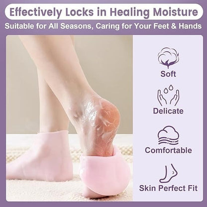 Silicone Moisturizing Socks ❤️ –  Imported Quality (75 GM) 🔥