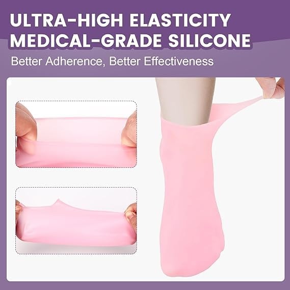 Silicone Moisturizing Socks ❤️ –  Imported Quality (75 GM) 🔥