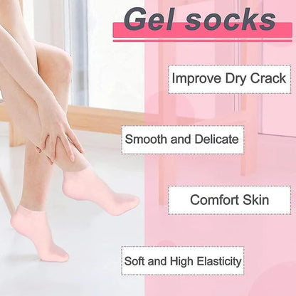 Silicone Moisturizing Socks ❤️ –  Imported Quality (75 GM) 🔥