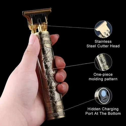T9 Professional Hair Trimmer🔥 | Type-C Rechargeable 🔋